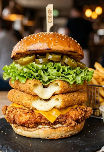 La Chef Chicken Burger