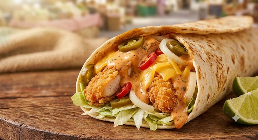 Chilli Cheese Crispy Wrap 
