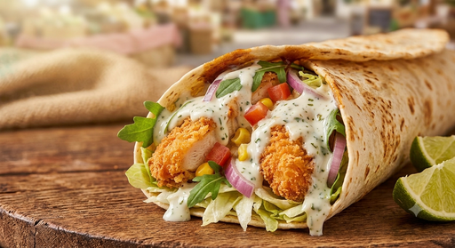 Crispy Chicken Wrap