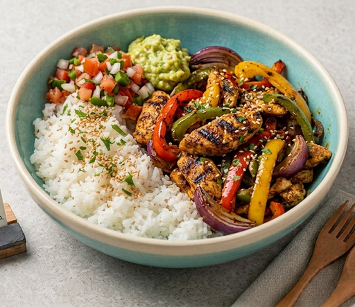 Fajita Rice Bowl