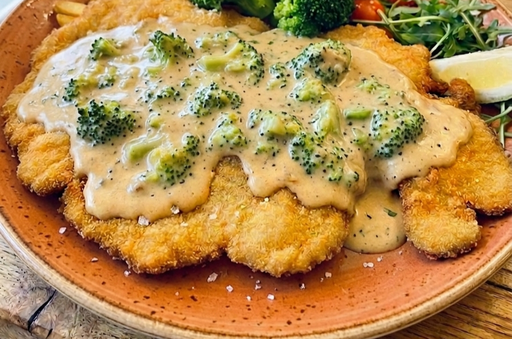 Brokkoli Schnitzel