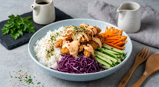 Crispy Chicken Bowl 